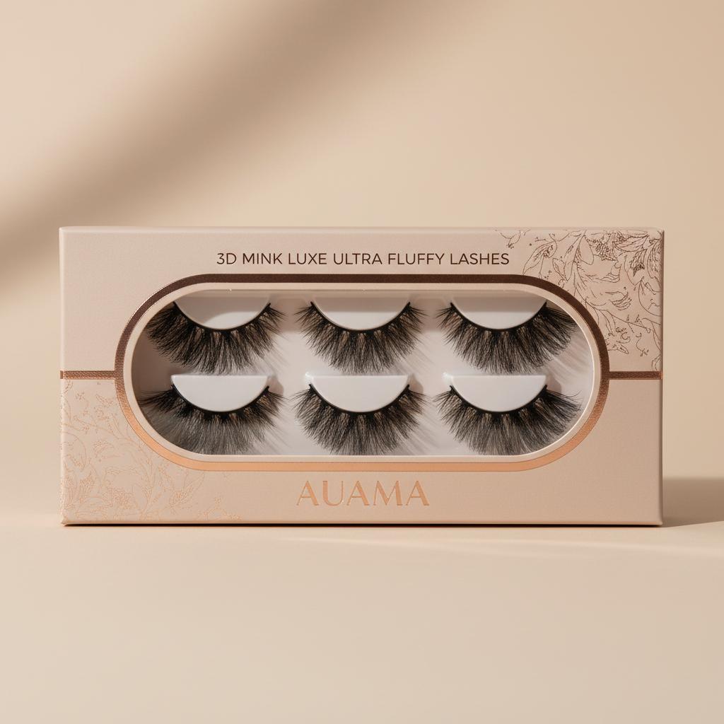 3D Mink Luxe false eyelashes